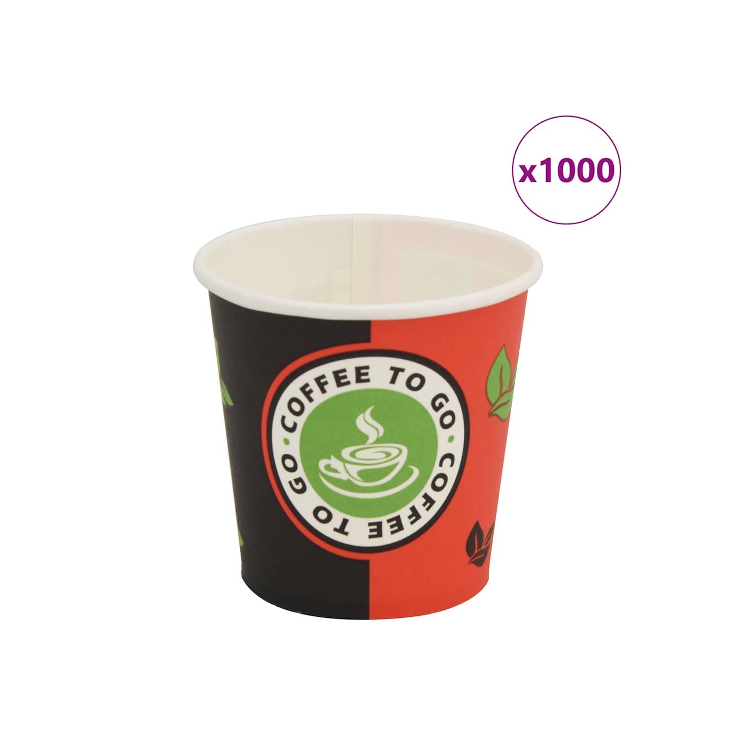 Gobelet à café jetable 1000 pcs Papier 120 ml (4 oz)
