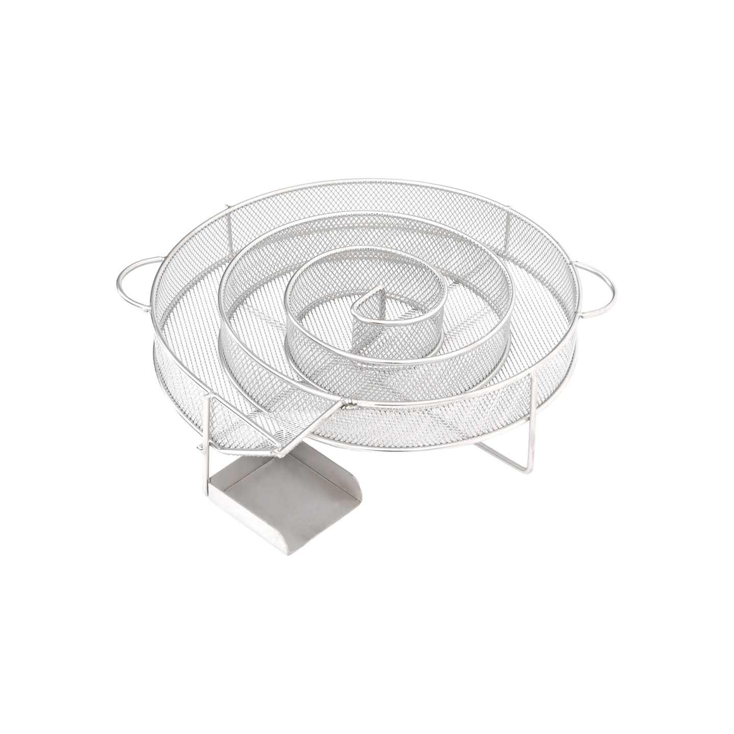 Générateur de fumée froide rond 19,5 cm acier inoxydable