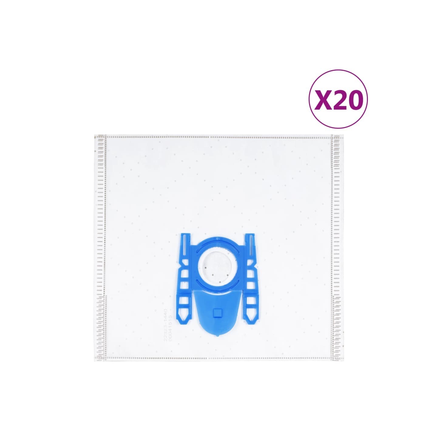 Sacs d’aspirateur pour Bosch/Siemens DEFGH 20 pcs