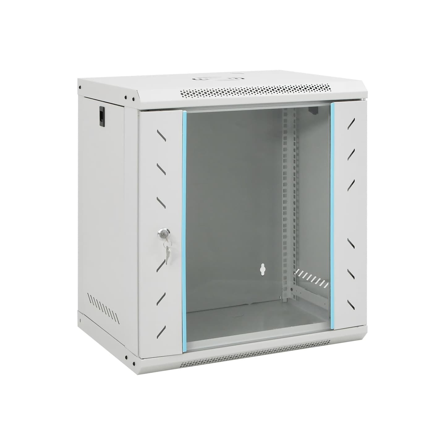 Coffret de réseau mural 12U 19" IP20 53x40x60 cm