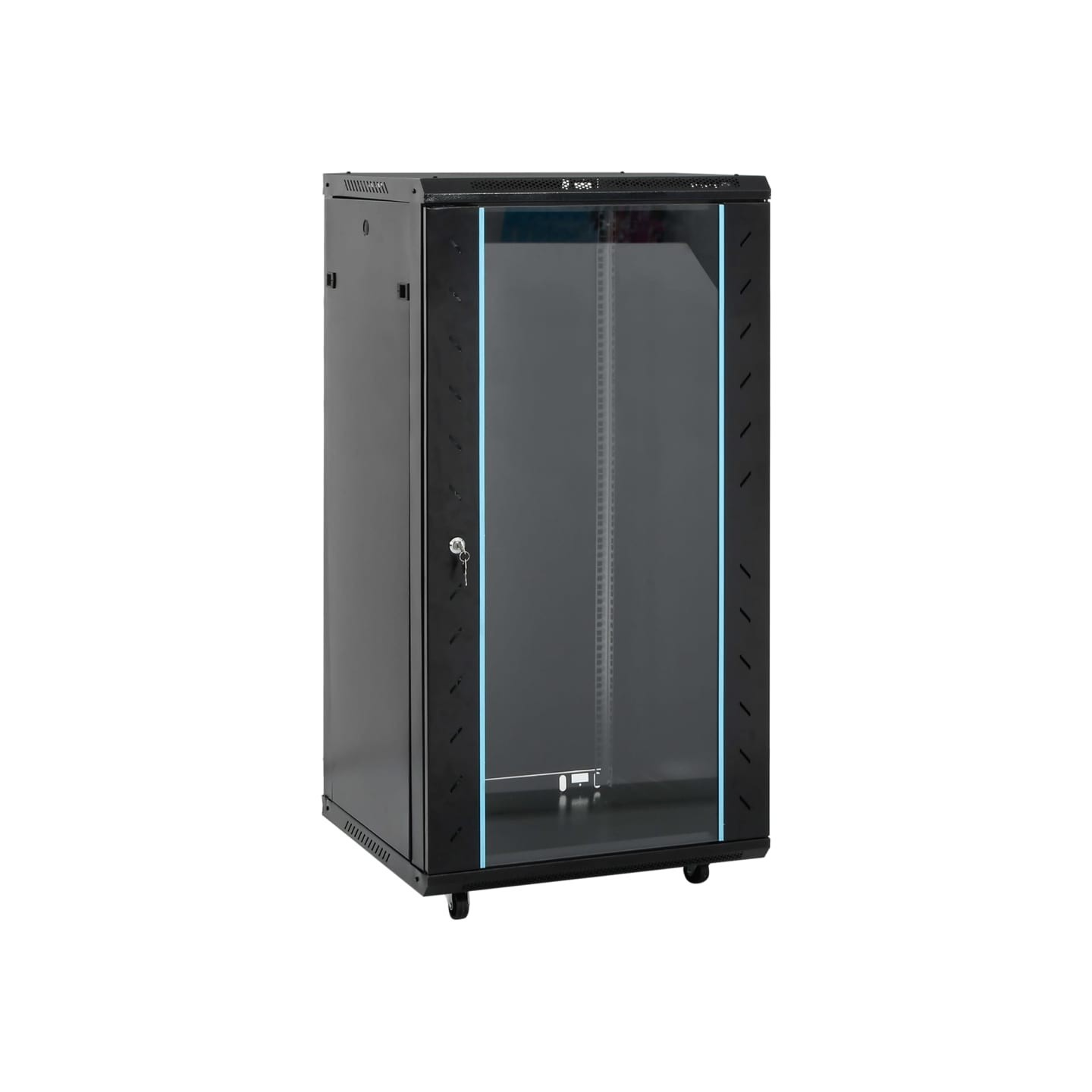 Armoire réseau 22U avec pieds pivotants 19" IP20 60 x 60 x 120 cm