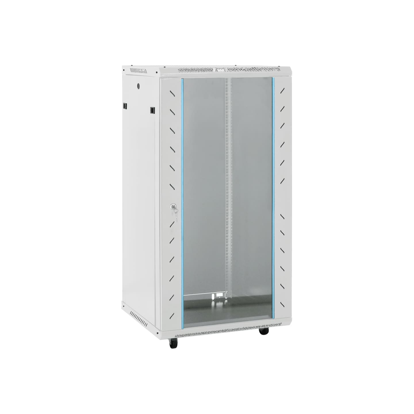 Coffret de réseau à pieds pivotants 22U 19" IP20 60x60x120 cm