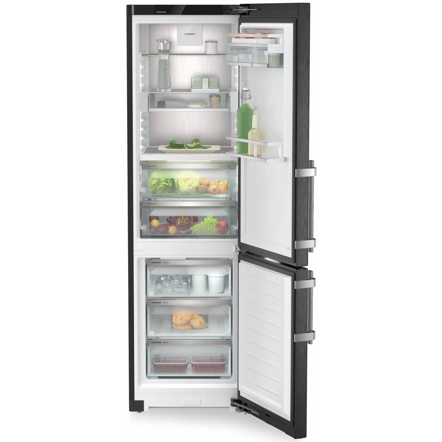 Frigo combiné Liebherr CBNBSD576I-20 NoFrost 362 L noir | Nimestore