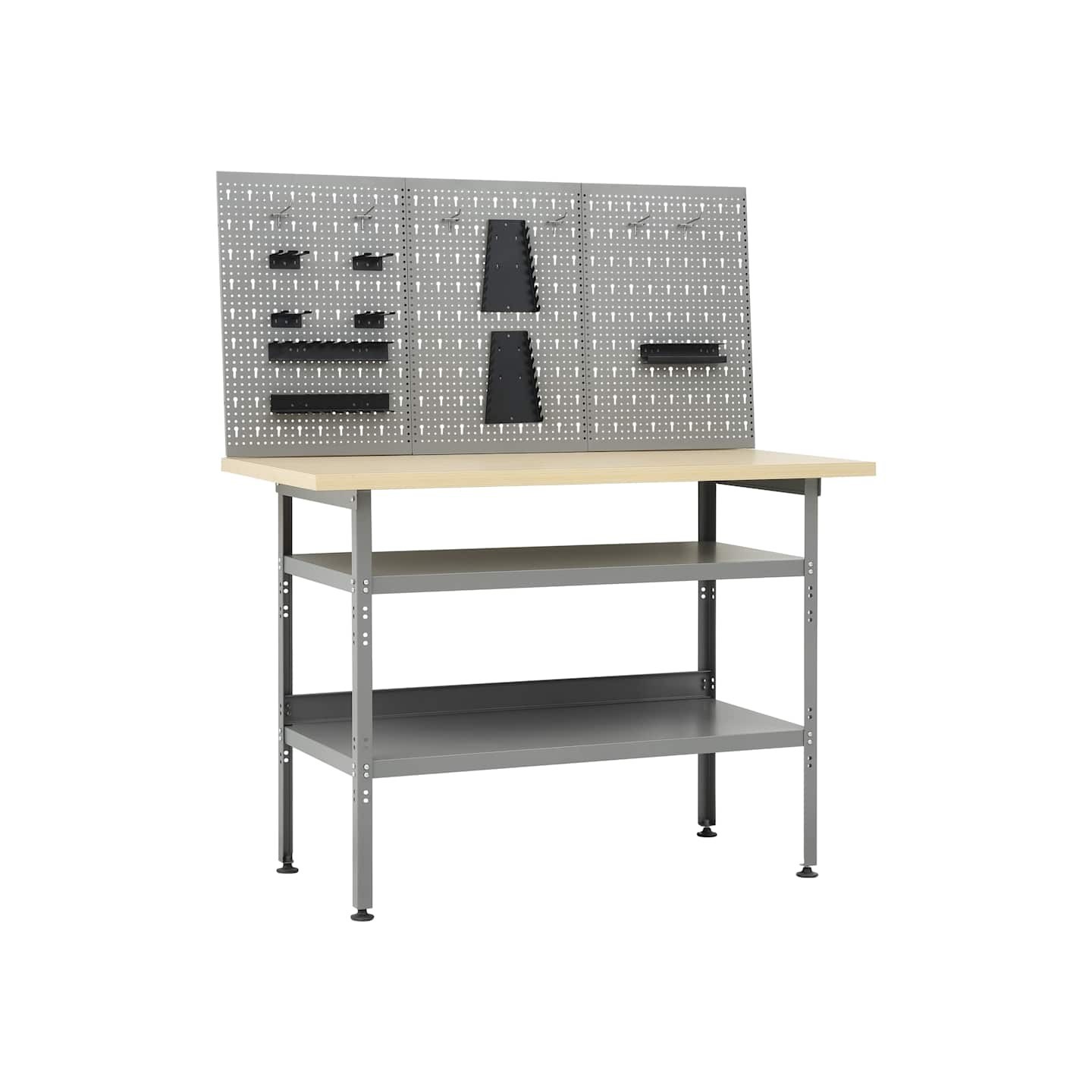 Établi avec 3 panneaux muraux