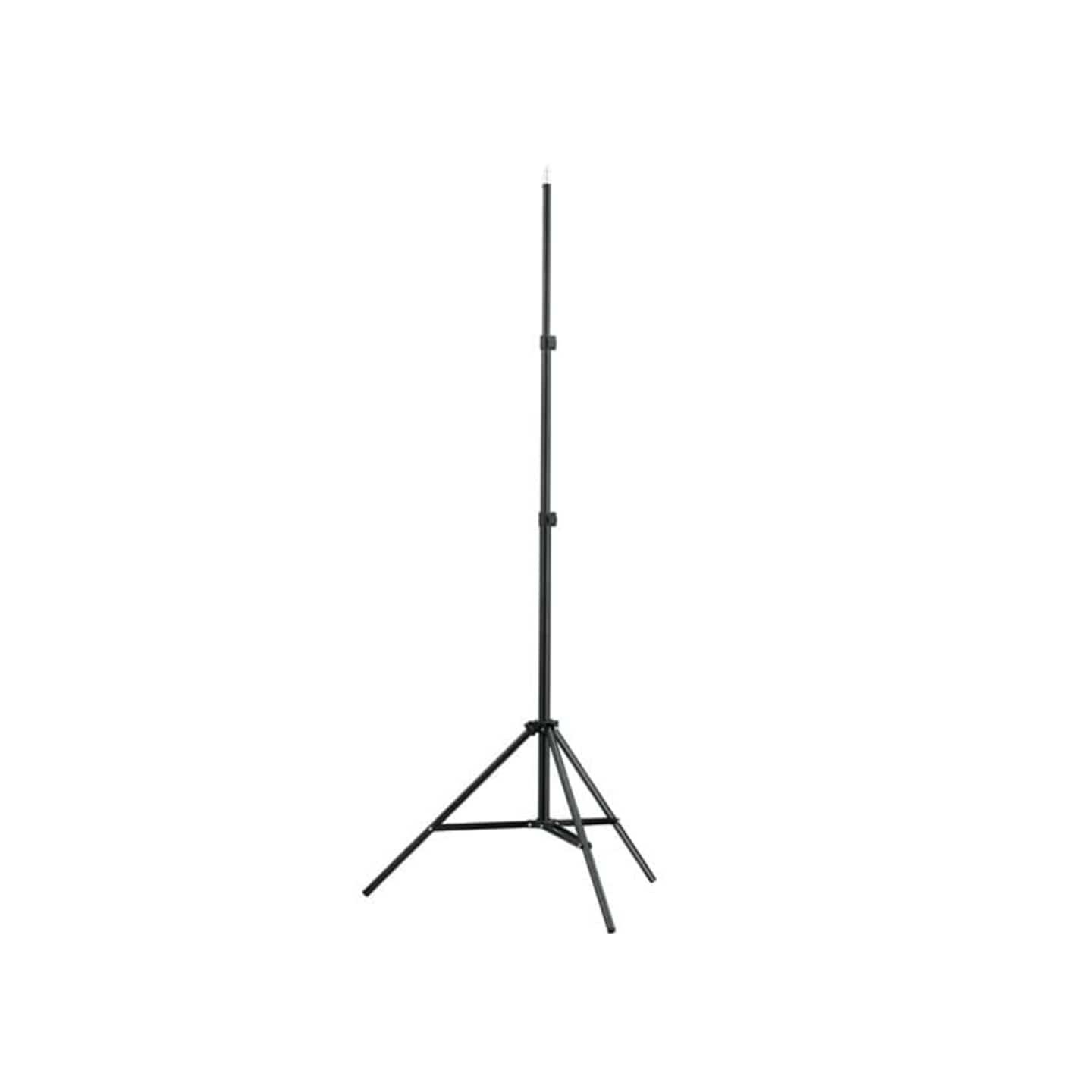 Kit de studio photo avec toile de fond lampes et parapluies