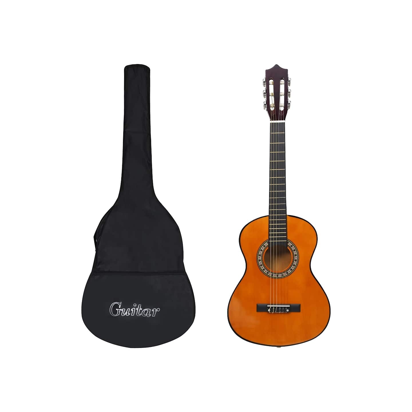 Guitare classique avec sac pour débutants et enfants 1/2 34