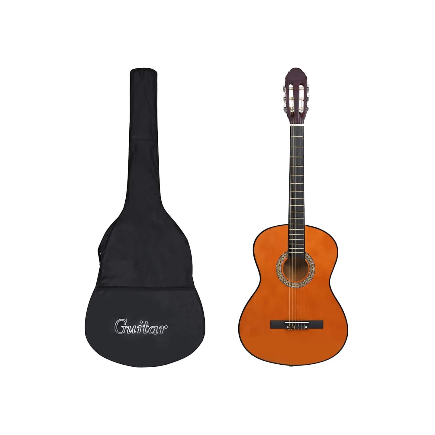 Guitare classique avec sac pour débutants 4/4 39