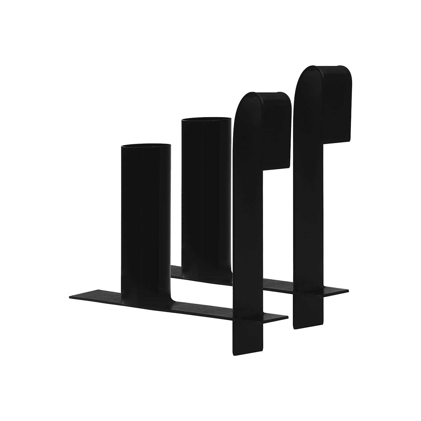 Distributeurs de bandes de clôture d'intimité 2 pcs Acier