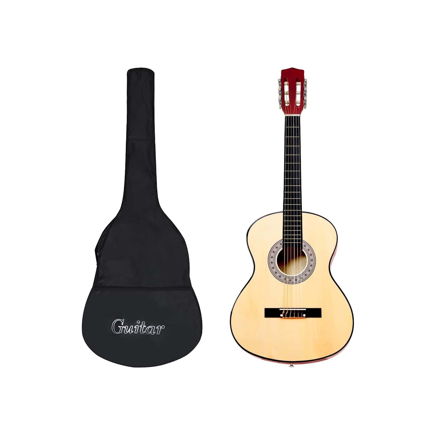 Guitare classique avec sac pour débutants 3/4 36