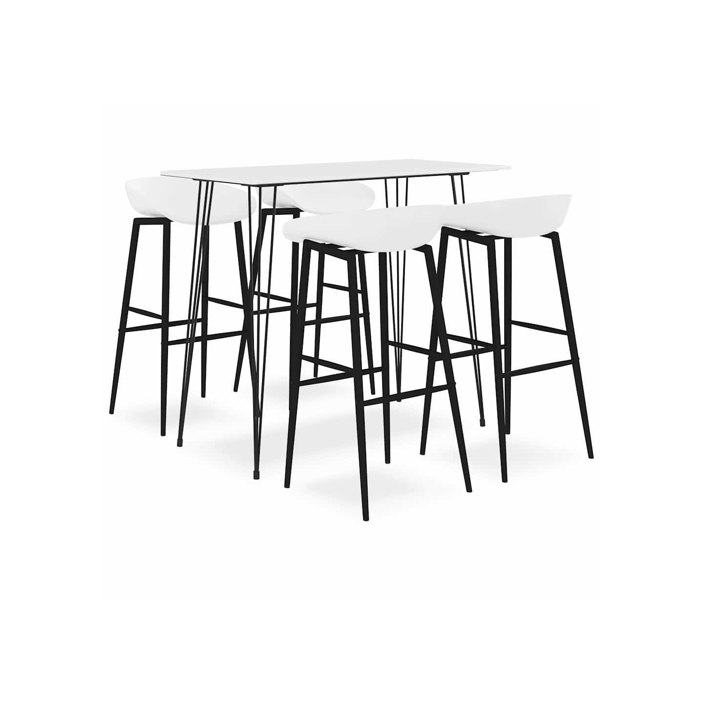 Ensemble de bar 5 pcs Blanc