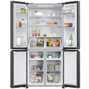 Frigo multi-portes Haier HCR3818ENPT 467 L noir mat | Nimestore