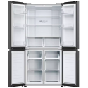 Frigo multi-portes Haier HCR3818ENPT 467 L noir mat | Nimestore