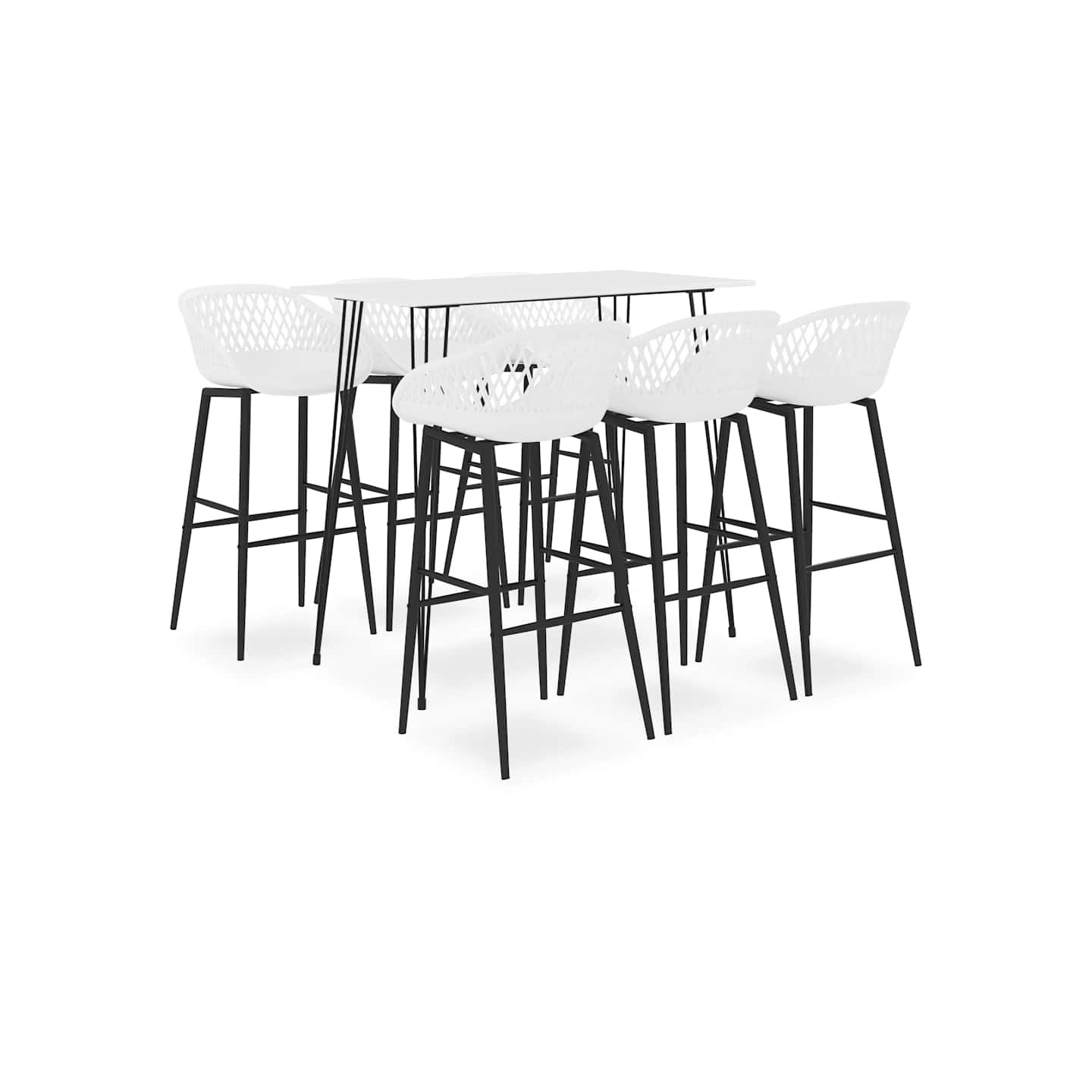 Ensemble de bar 7 pcs Blanc