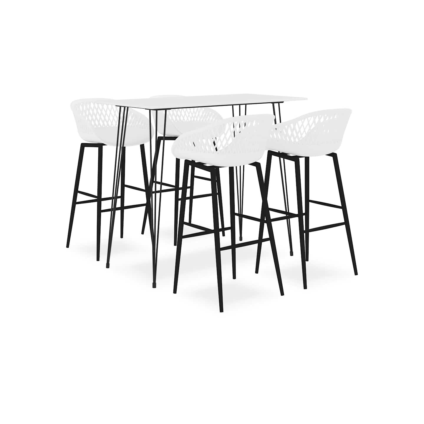 Ensemble de bar 5 pcs Blanc