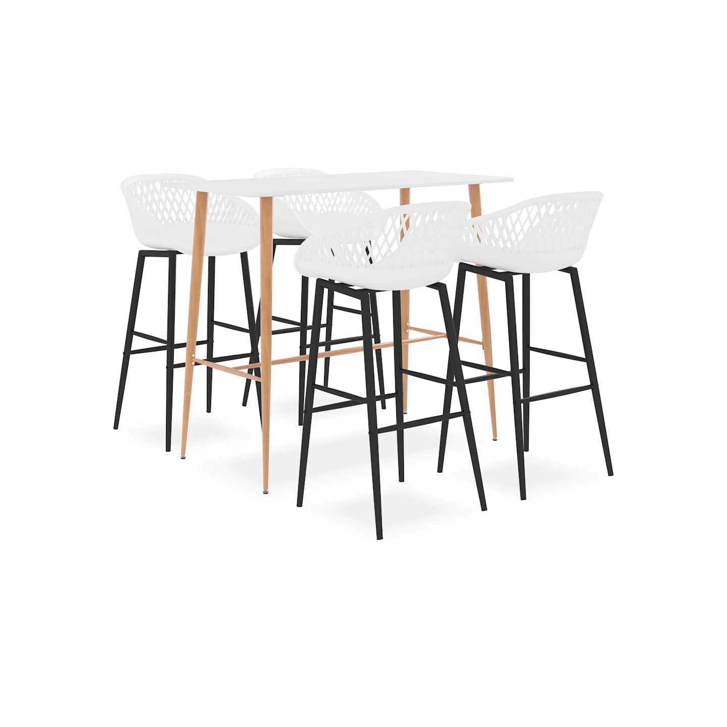 Ensemble de bar 5 pcs Blanc