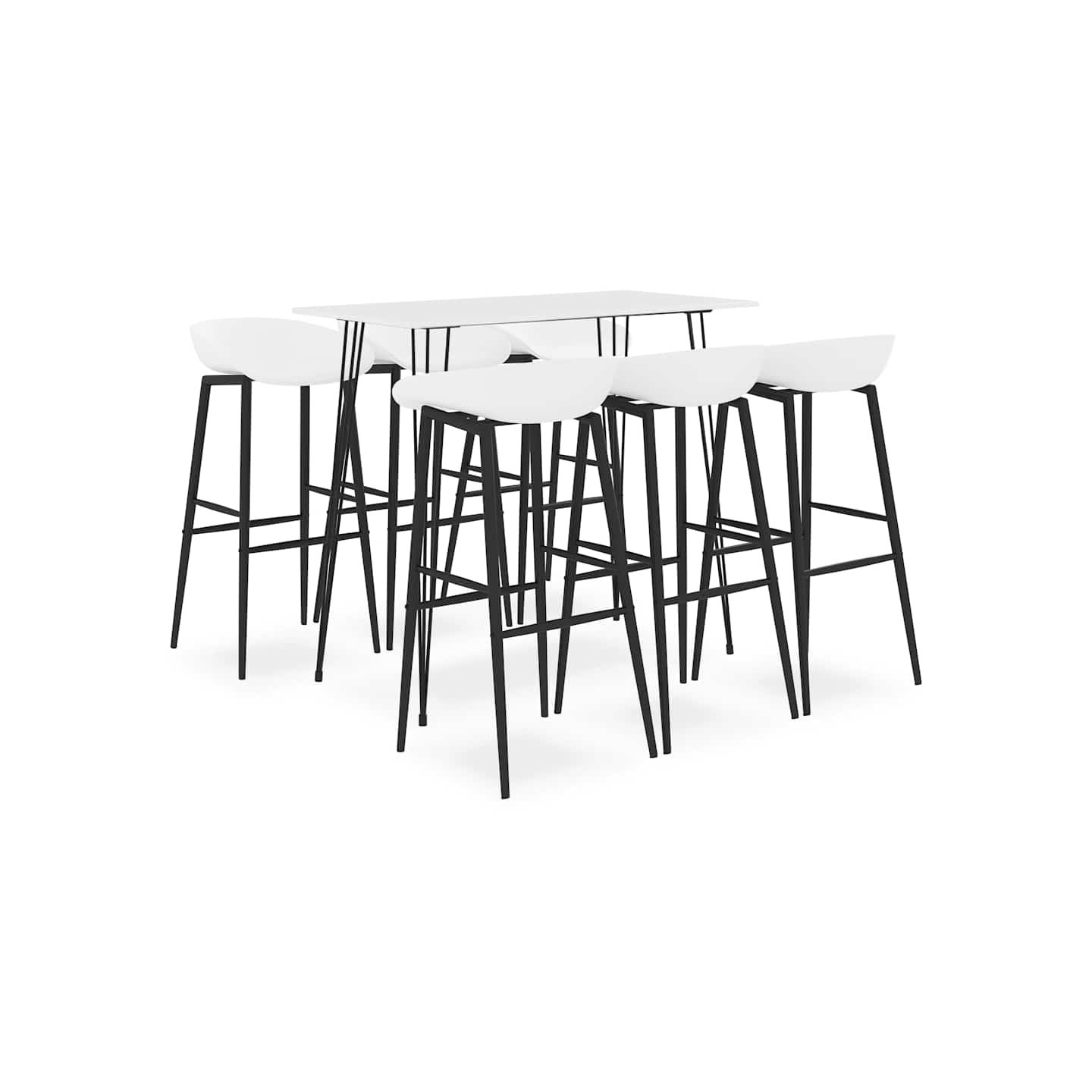 Ensemble de bar 7 pcs Blanc