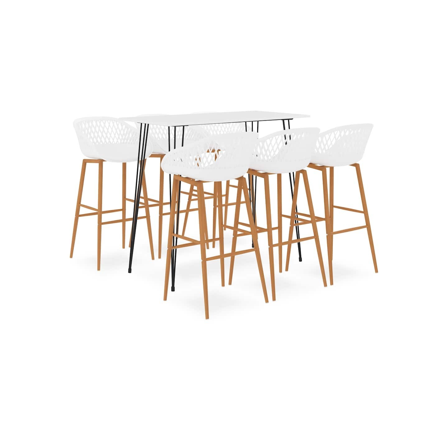 Ensemble de bar 7 pcs Blanc