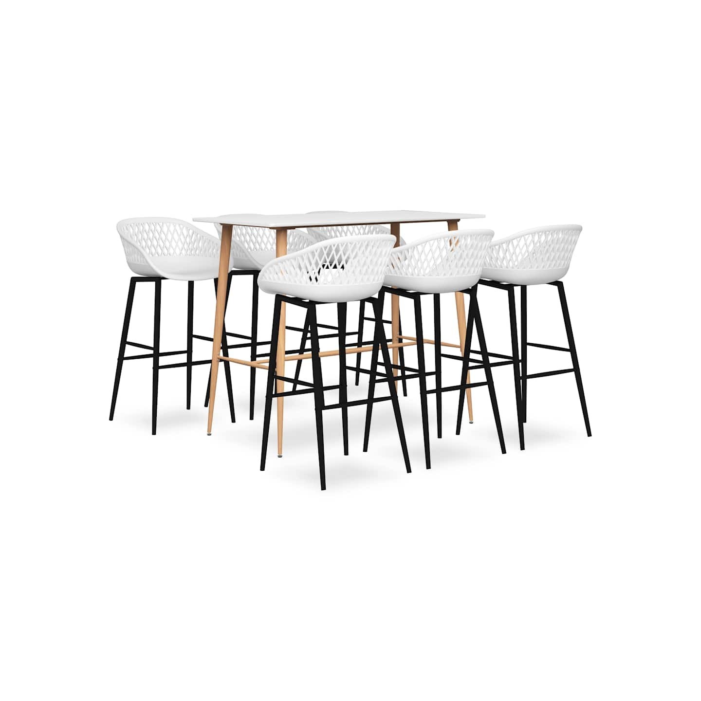 Ensemble de bar 7 pcs Blanc