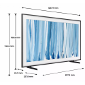 TV Neo QLED Samsung The Frame Pro TQ55LS03HW 55" 4K | Nimestore