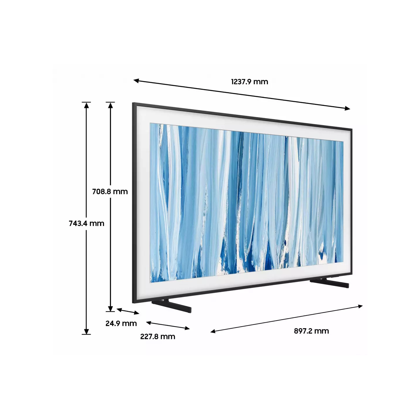 TV Neo QLED Samsung The Frame Pro TQ55LS03HW 55" 4K | Nimestore