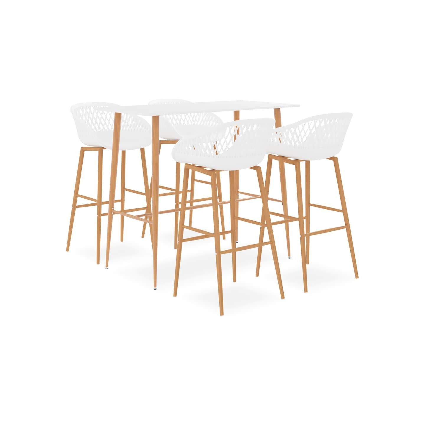 Ensemble de bar 5 pcs Blanc