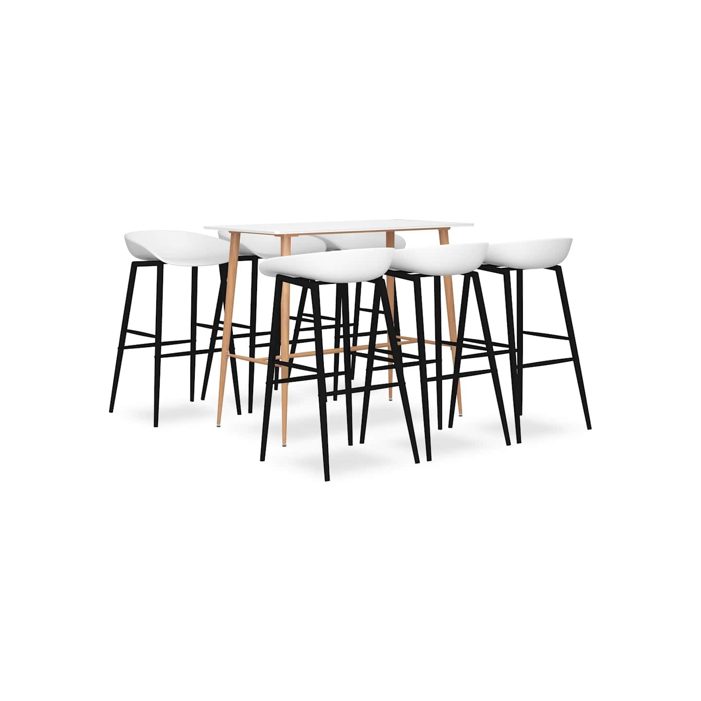 Ensemble de bar 7 pcs Blanc