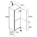 Frigo combiné Liebherr CBNC5223-22 BioFresh 320 L blanc | Nimestore