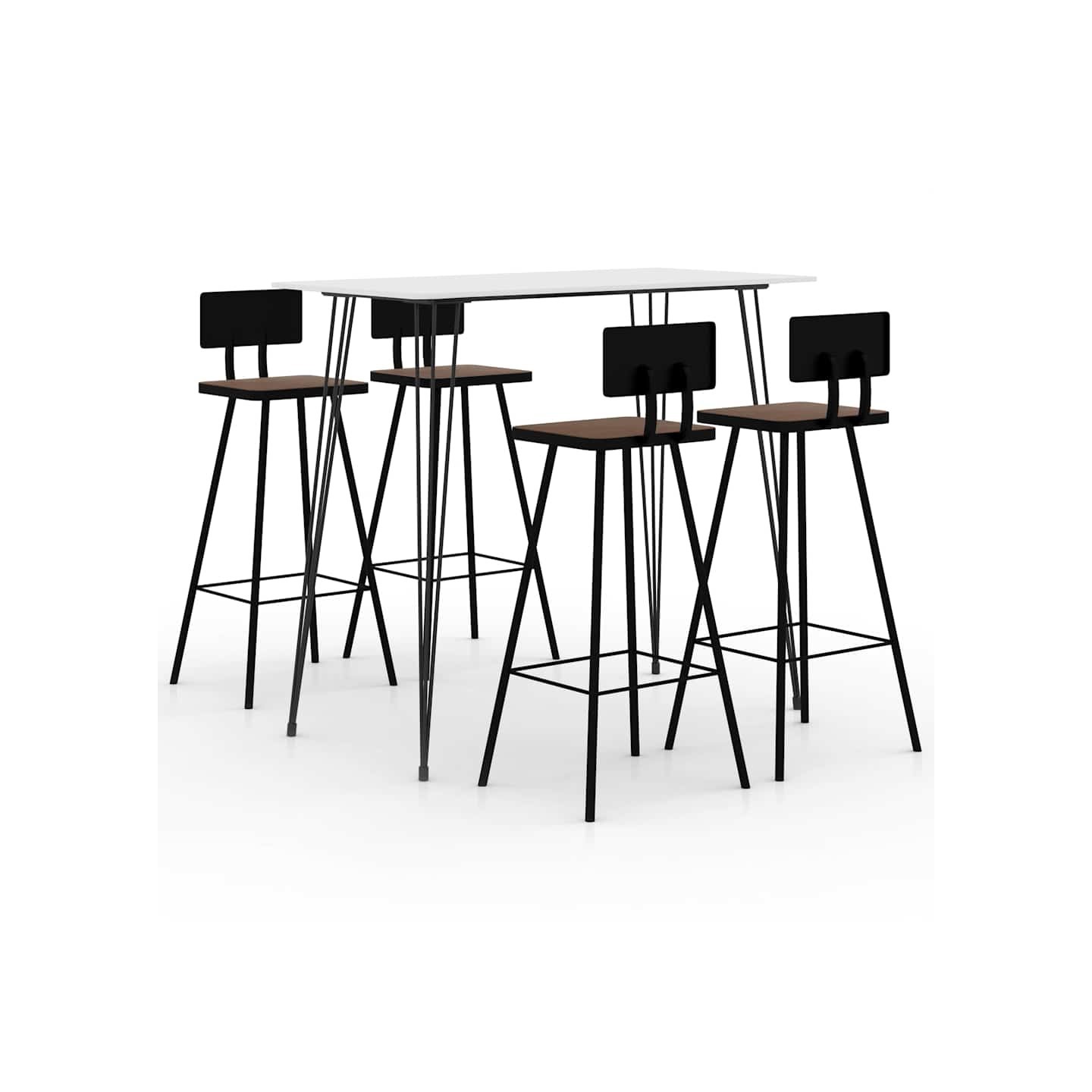 Ensemble de bar 5 pcs Blanc