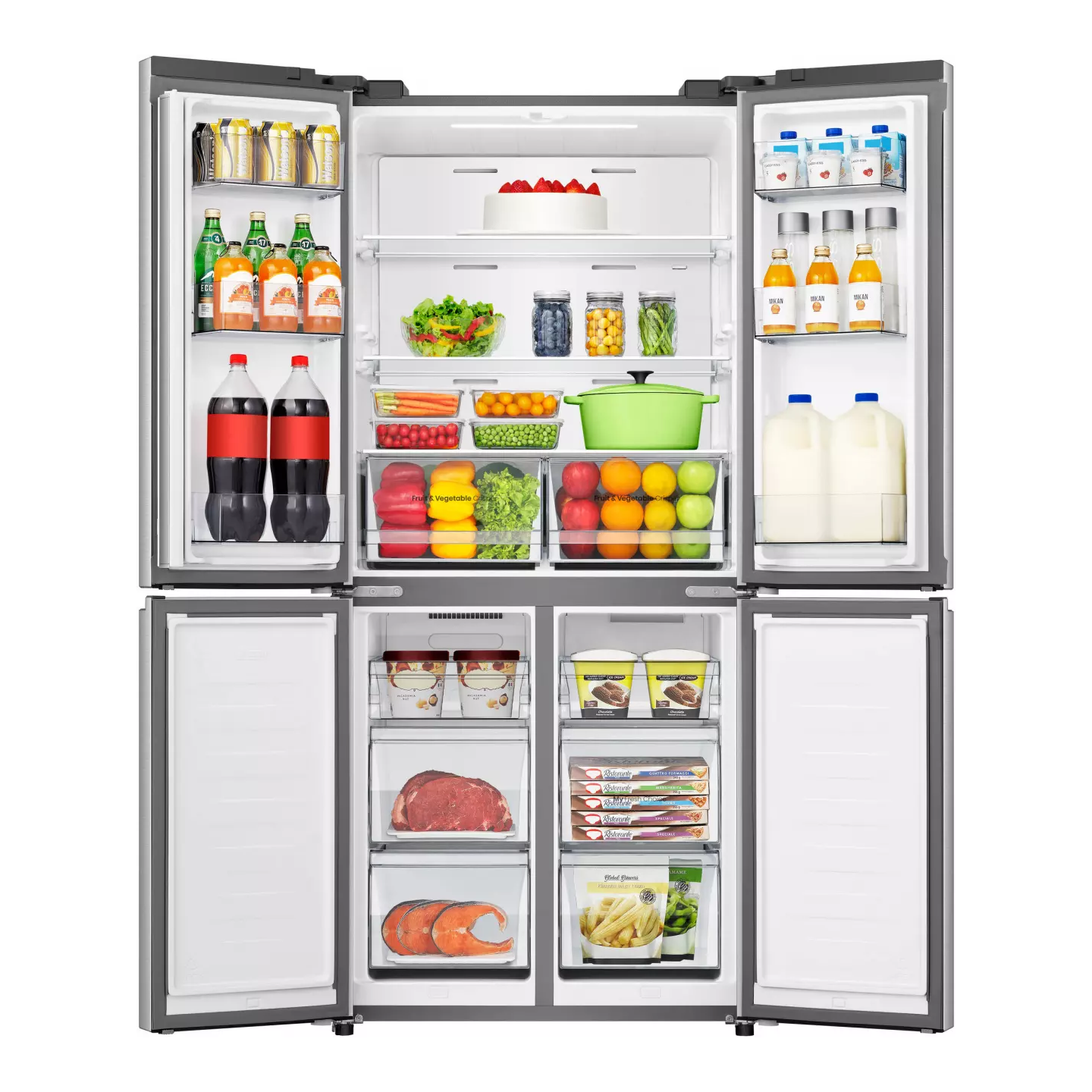 Frigo multi-portes Hisense RQ5P470SEIE 483 L Wi-Fi | Nimestore