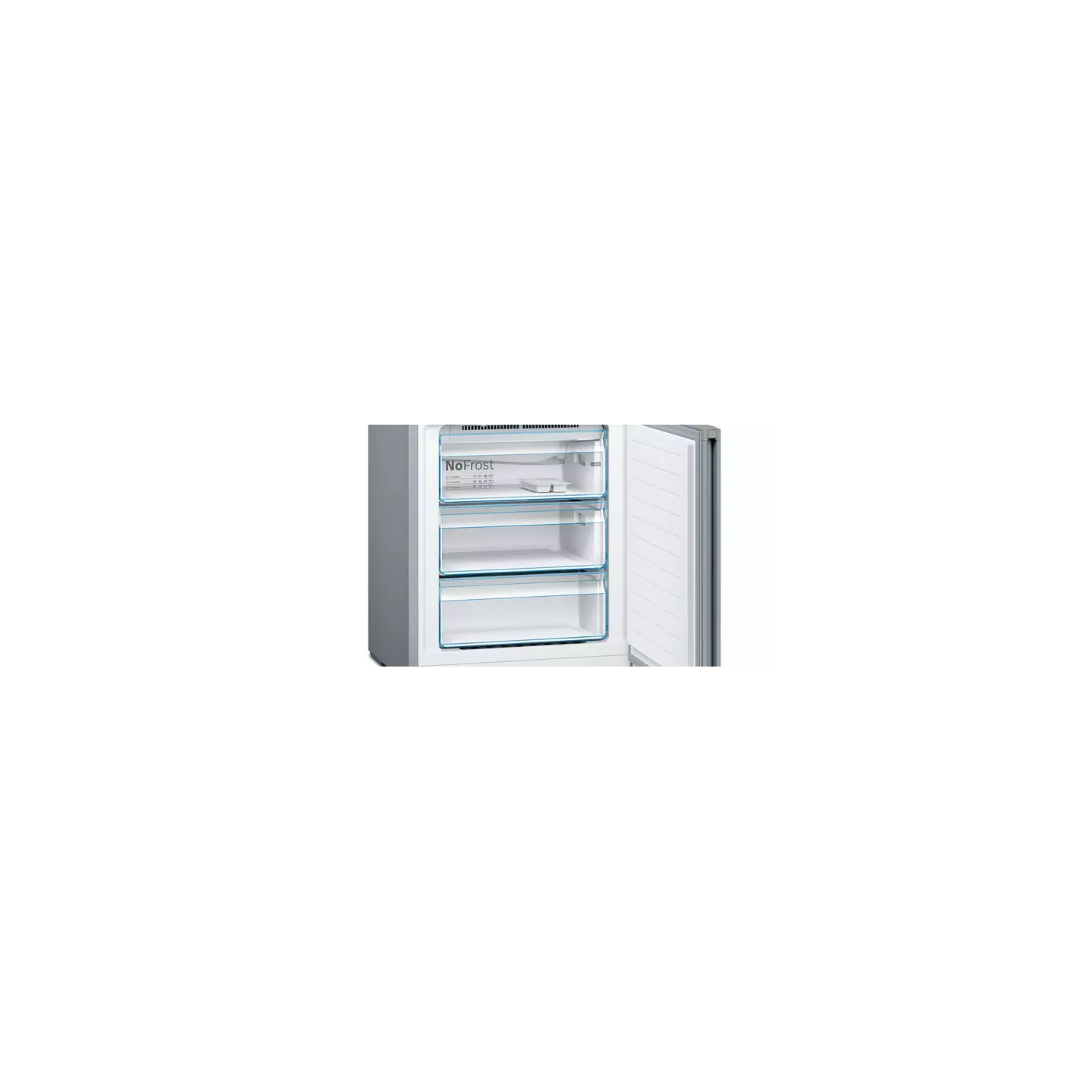 Frigo combiné Bosch Série 4 KGN 49 XLEA 438 L VitaFresh | Nimestore