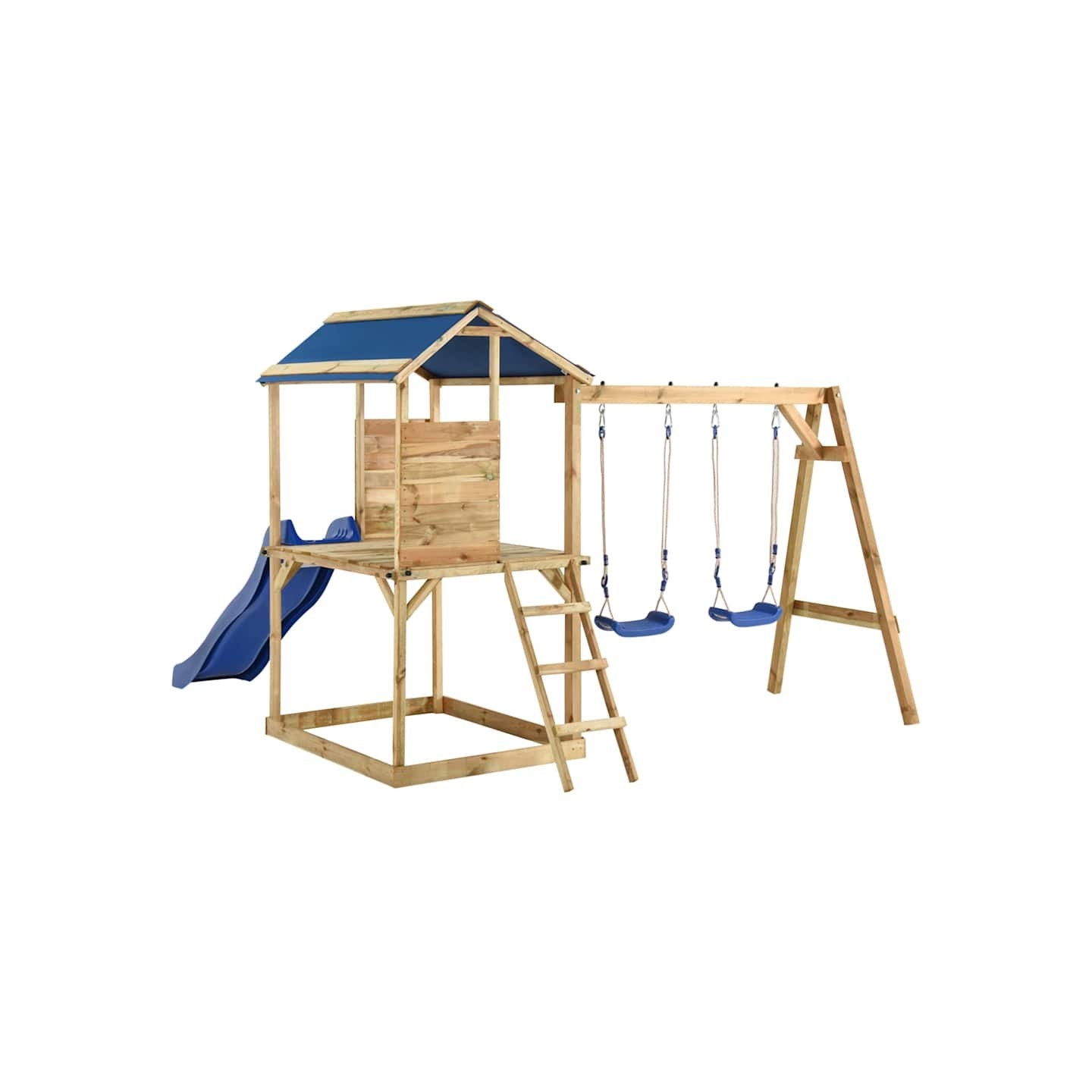 Aire de jeux d'extérieur bois de pin imprégné