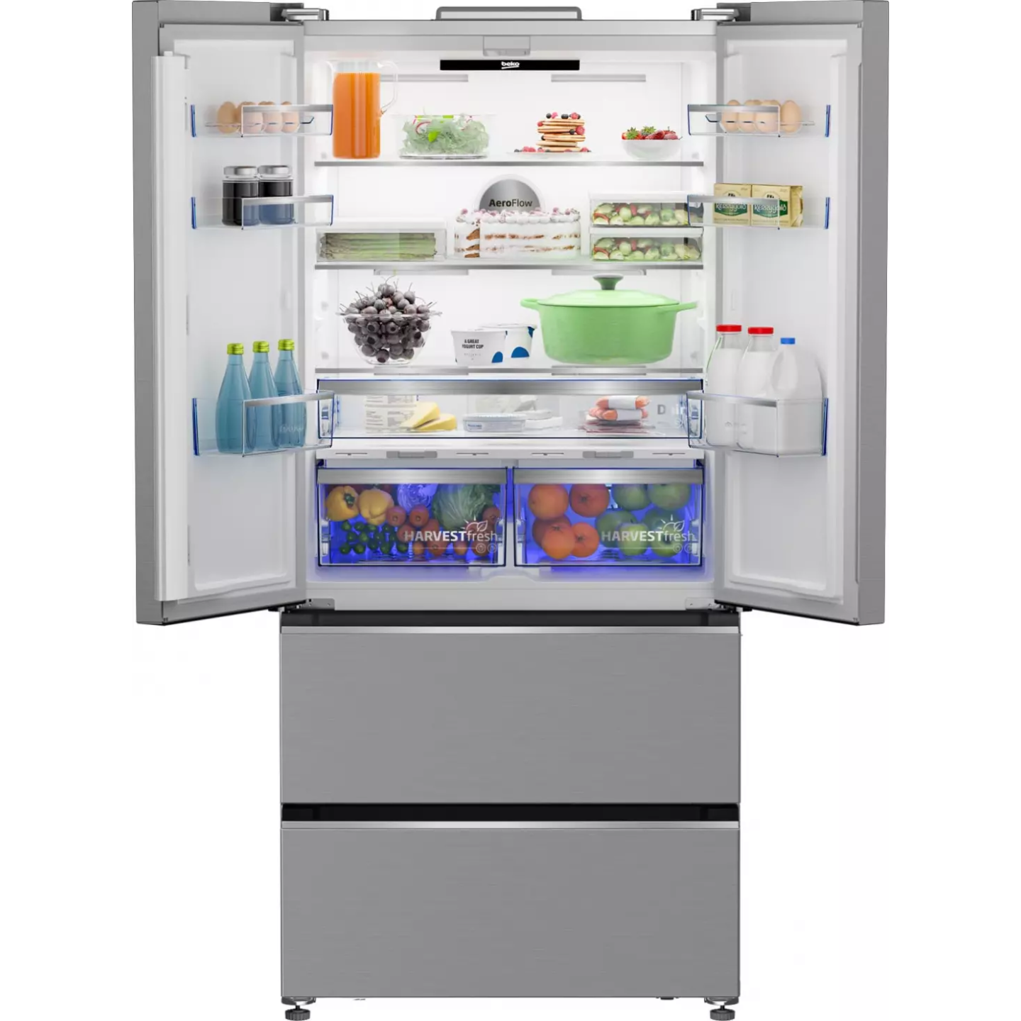 Frigo multi-portes Beko B3RGNE544ZXP 513 L EverFresh+ | Nimestore