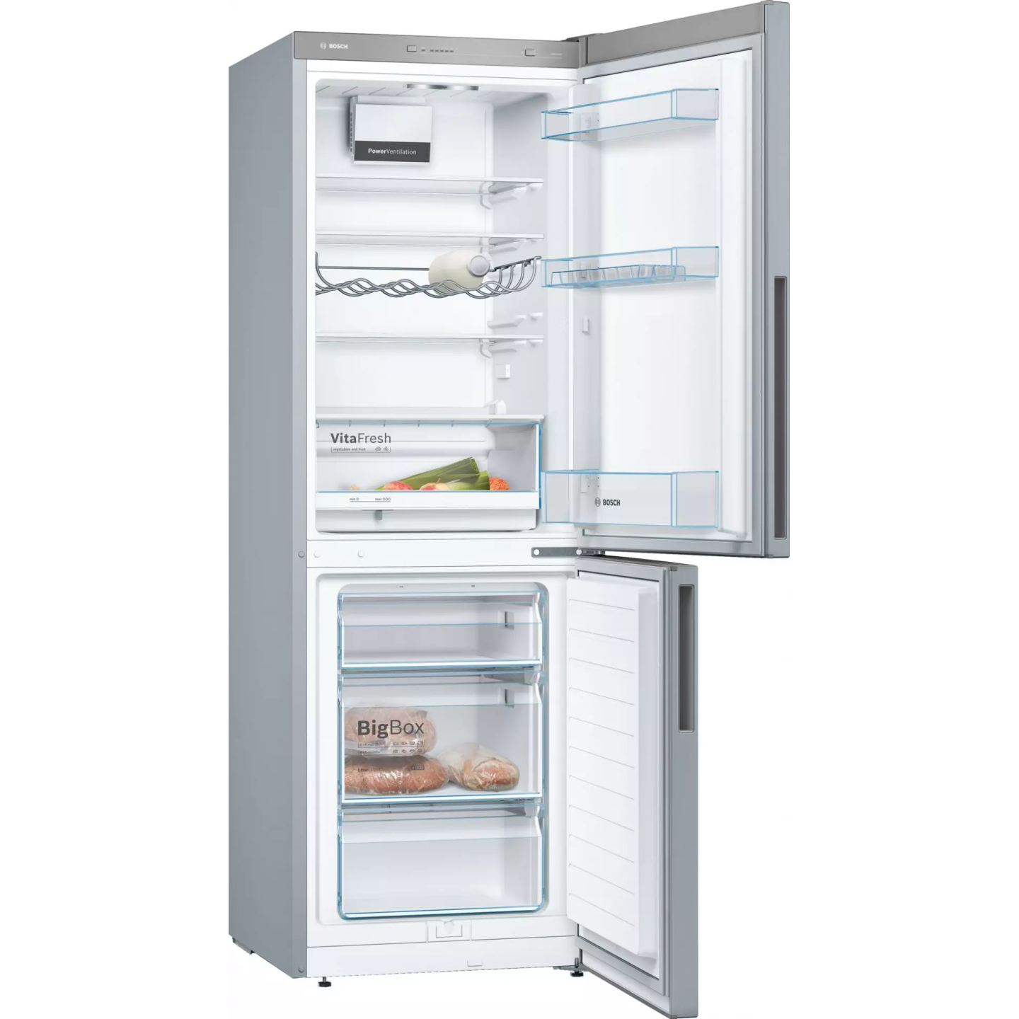 Frigo combiné Bosch Série 4 KGV 33 VLEAS 289 L inox | Nimestore