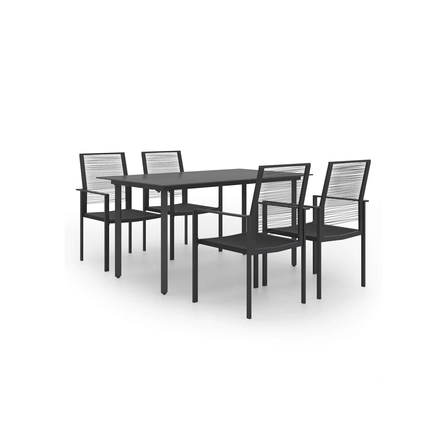 Ensemble à manger de jardin 5 pcs