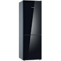 Frigo combiné Bosch Série 4 KGV36VBEAS 308 L verre noir | Nimestore