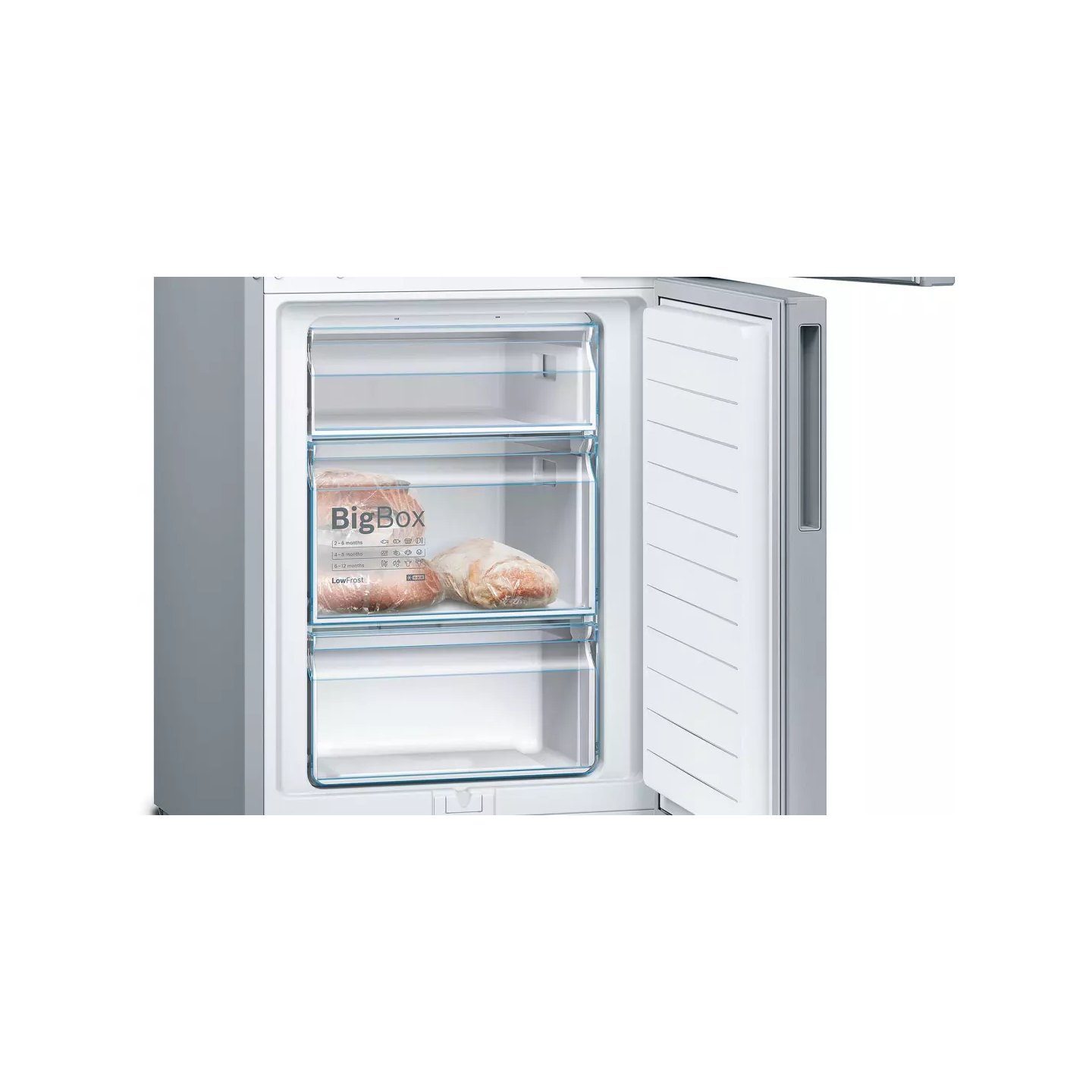 Frigo combiné Bosch Série 4 KGV36VLEAS 308 L inox | Nimestore