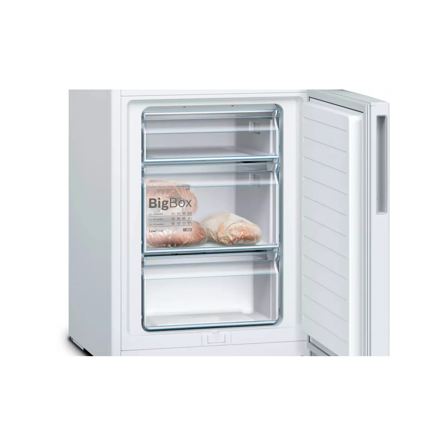 Frigo combiné Bosch Série 4 KGV36VWEAS 308 L blanc | Nimestore