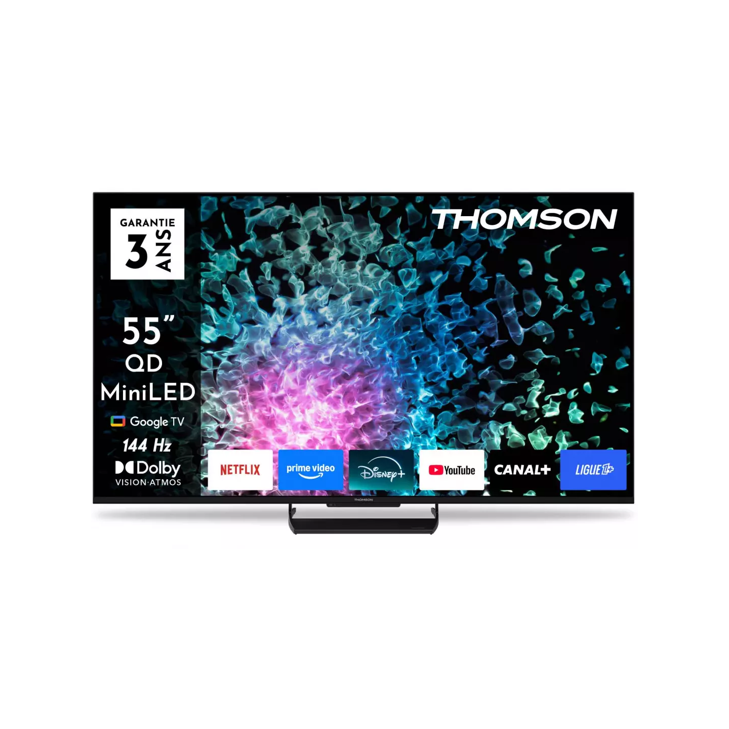 TV Mini LED Thomson 55MG7C15 55" 4K 144 Hz Google TV | Nimestore