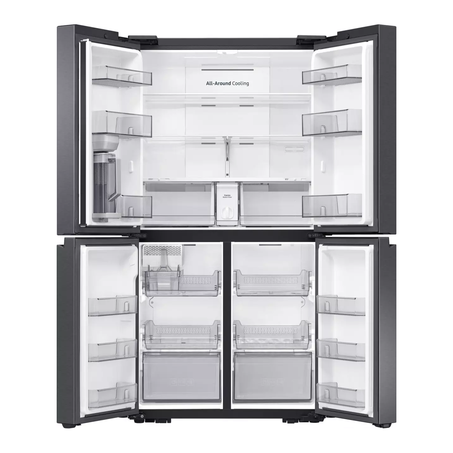 Frigo multi-portes Samsung RF59C701EB1 649 L noir carbone | Nimestore