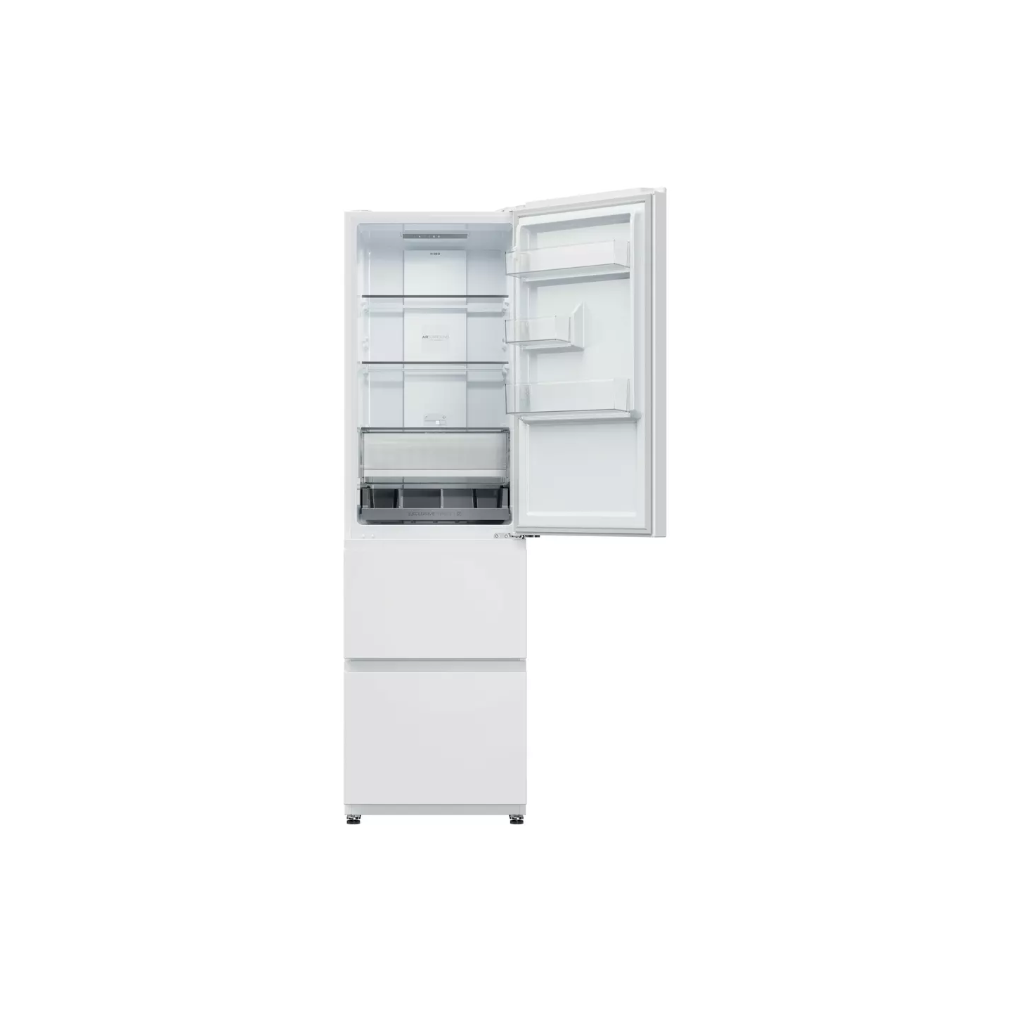 Frigo combiné Haier HTR3518ENMW 303 L No Frost 55 cm | Nimestore