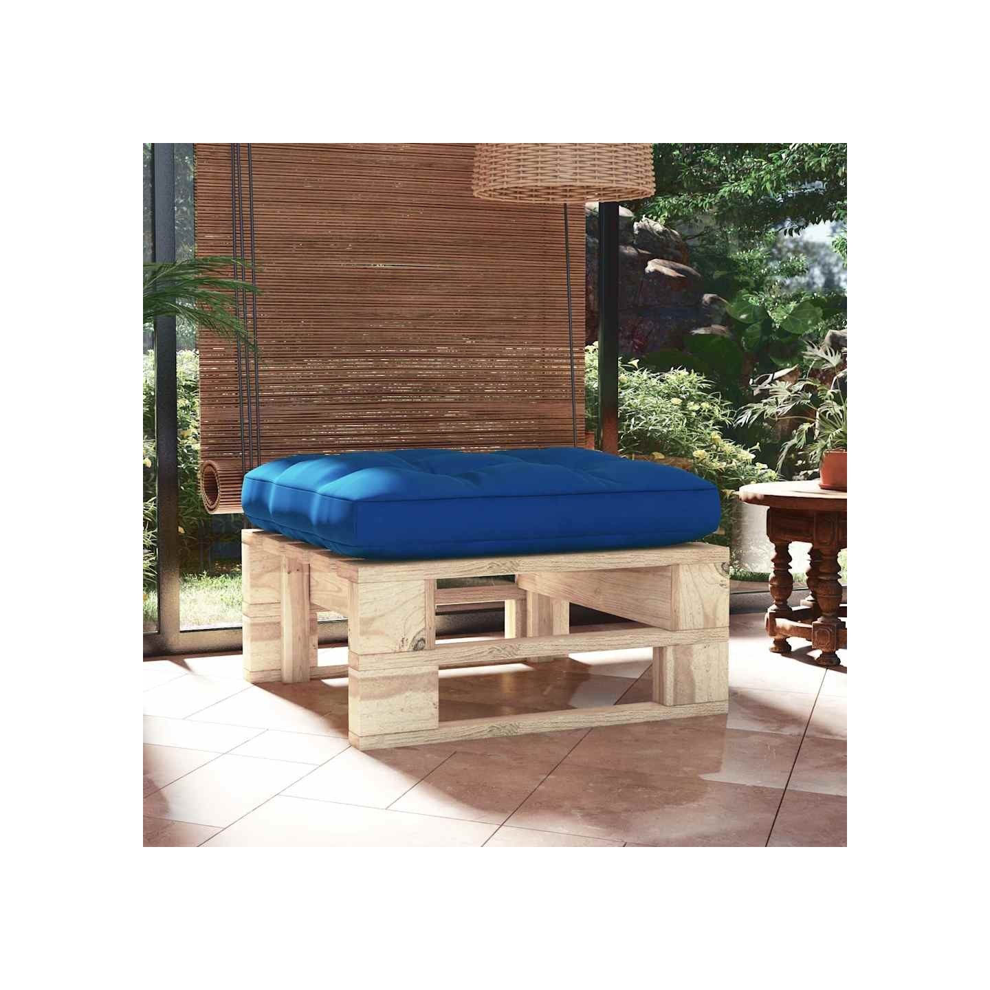 Pouf palette de jardin bois de pin imprégné