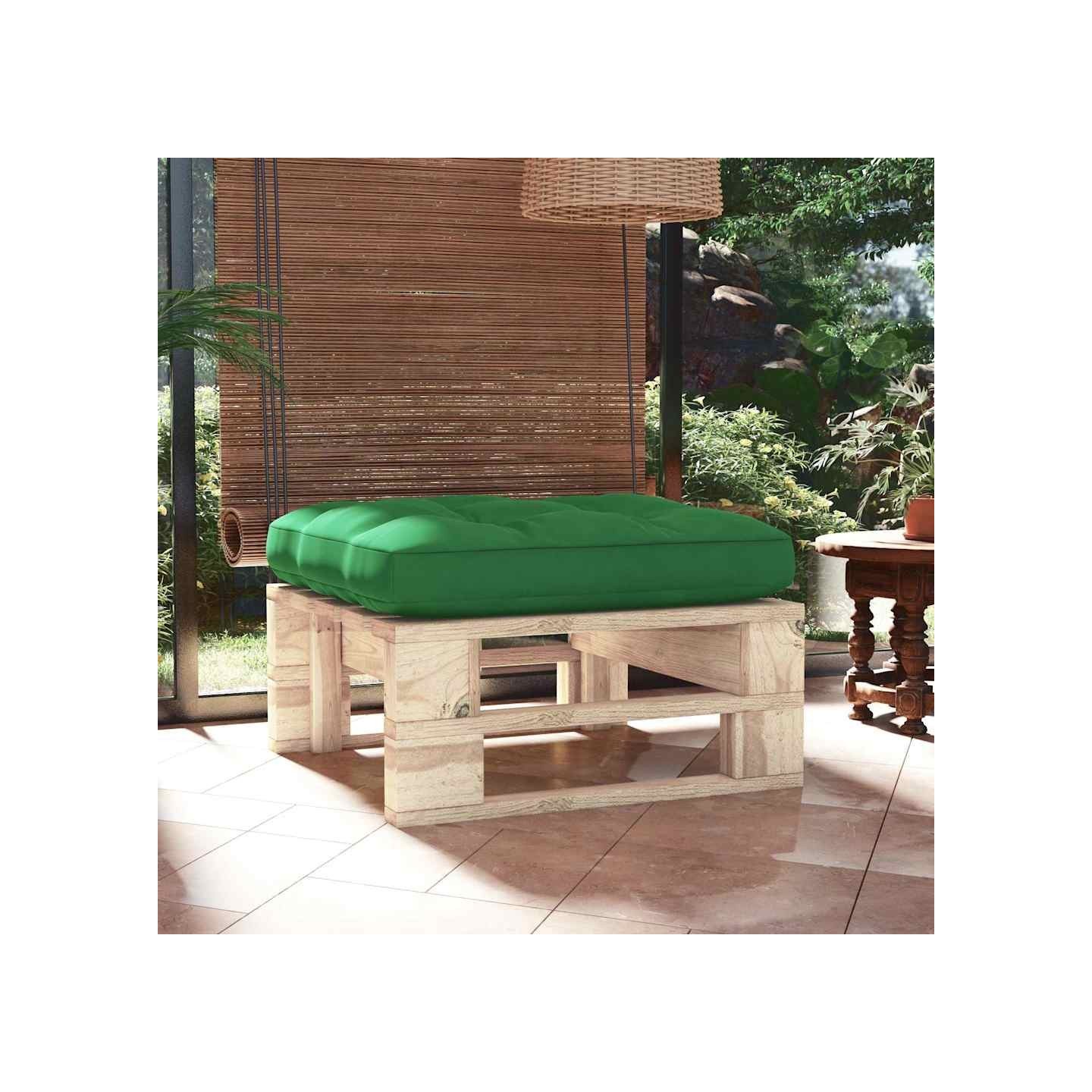 Pouf palette de jardin bois de pin imprégné