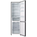 Réfrigérateur combiné Hisense FCN331AFD 336 L inox noir | Nimestore