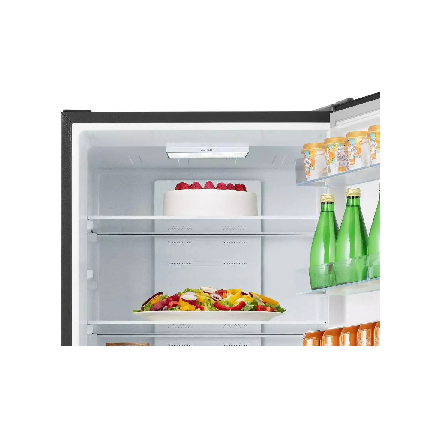 Réfrigérateur combiné Hisense FCN331AFD 336 L inox noir | Nimestore