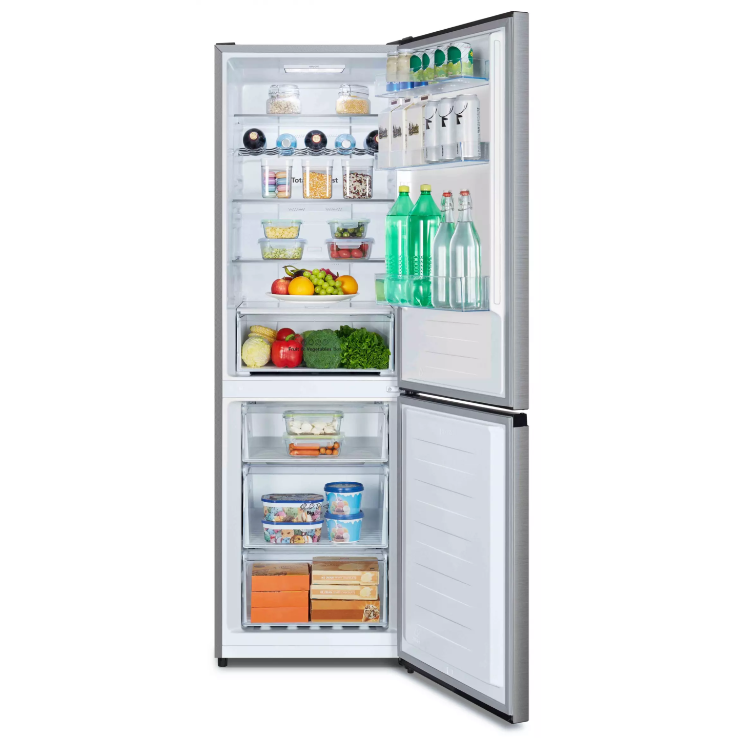 Réfrigérateur combiné Hisense FCN300BCC 304 L classe C | Nimestore