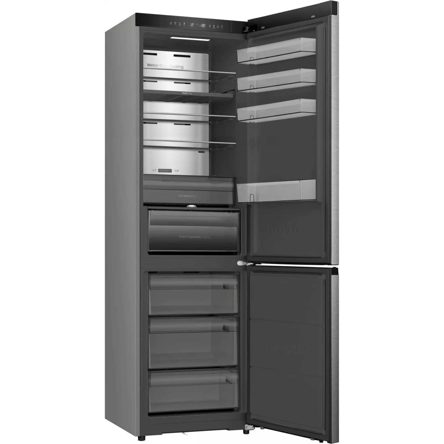 Réfrigérateur combiné Hisense RB370K5SSC 365 L classe C | Nimestore