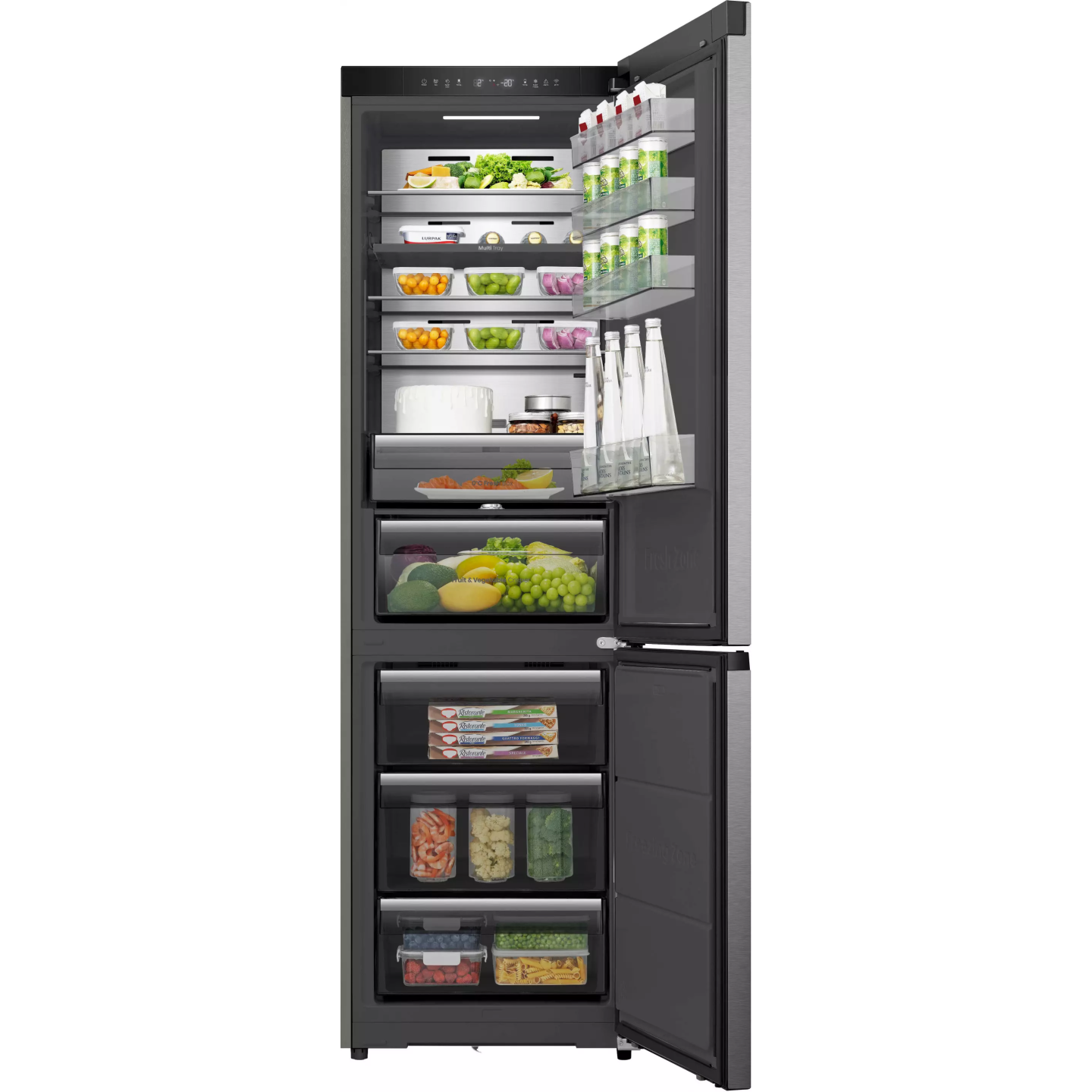 Réfrigérateur combiné Hisense RB370K5SSC 365 L classe C | Nimestore