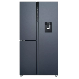 Haier Side-by-Side-Kühlschrank HSPR79F18EWMB Schwarz | Nimestore