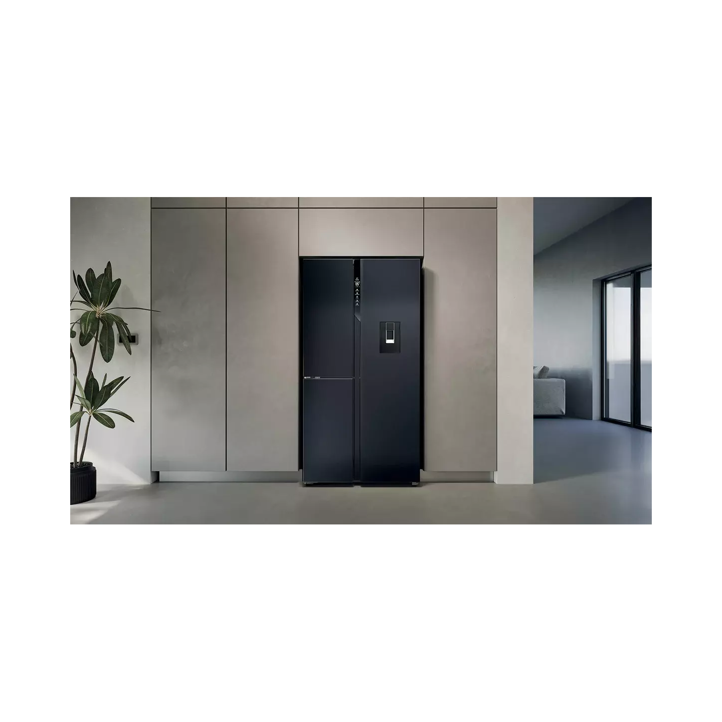 Réfrigérateur américain Haier HSPR79F18EWMB Switch Zone | Nimestore