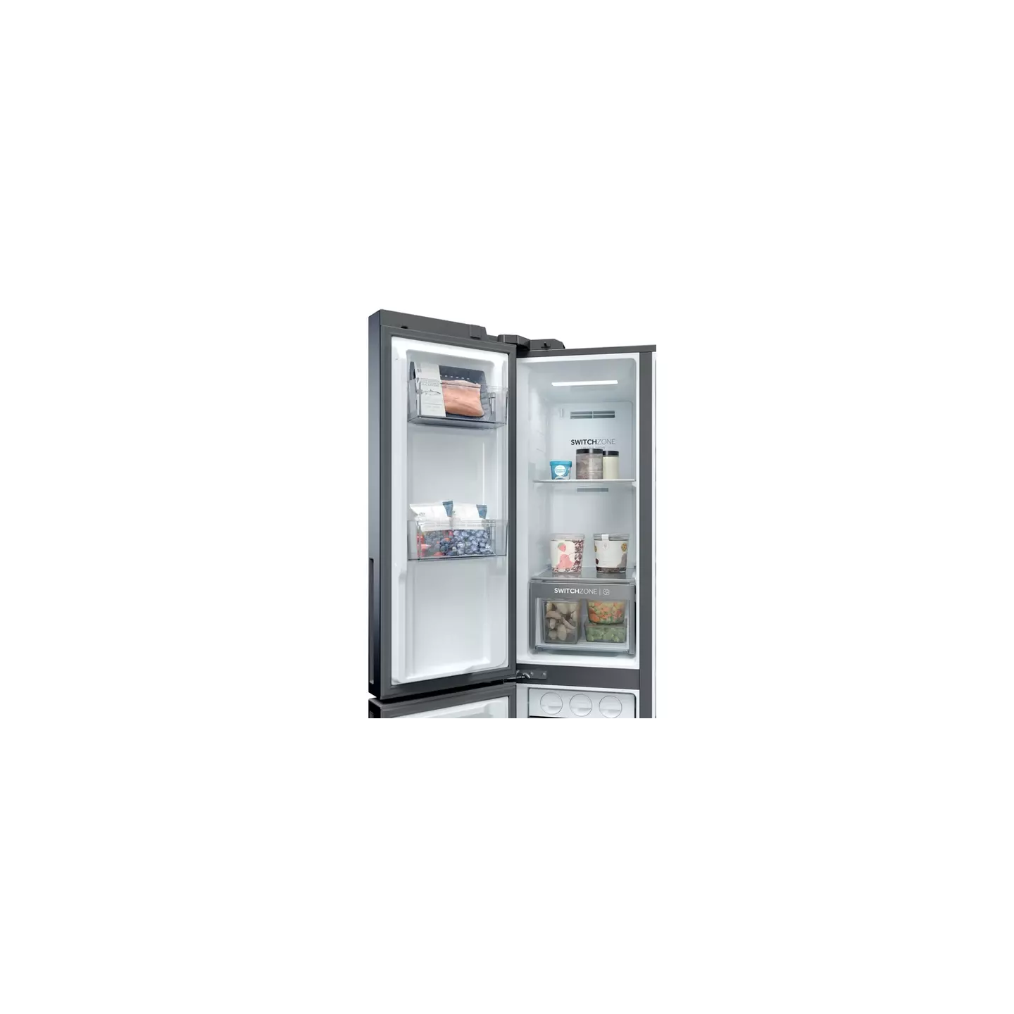 Réfrigérateur américain Haier HSPR79F18EWMB Switch Zone | Nimestore